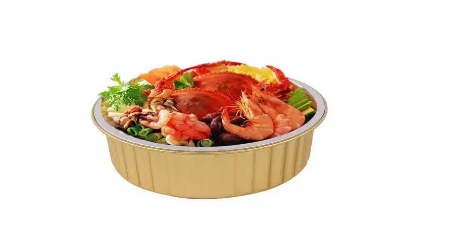 全自動鋁箔盒灌裝機——預(yù)制菜量產(chǎn)包裝的“智能革命”